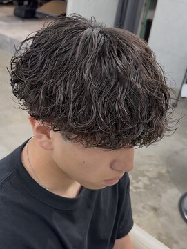 エデアンホンテン メンズサロン(EDEAN 本店 （旧：EDEAN 上通）) 熊本波巻きパーマ マッシュ MEN'S HAIR