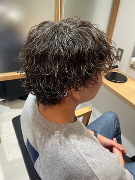 キオナ 勝どき(Kiona) メンズショート/ナチュラル/ニュアンスパーマ