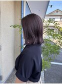 ピンクバイオレットカラーボブ