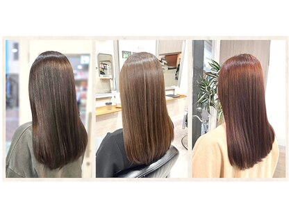ヘアアンドメイク 心座(hair&make)の写真