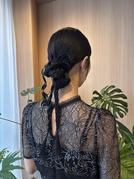 オン キャナルシティ博多前店(on) 【中里恵梨】お呼ばれヘア/カチモリヘア/お団子ヘア/ヘアセット