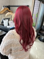 トリコ(ToricO) チェリーピンク ワインレッド アクリルレッド ダブルカラー