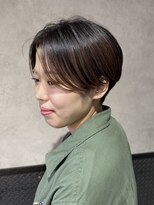 エンクス(enx)&nbsp;黒髪カタログ/クラゲヘアー/オリーブグレー/鶴ヶ峰SK122