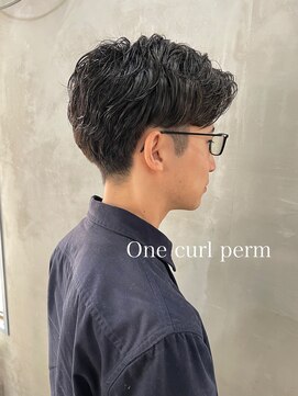 ナチュラルワンカールパーマ