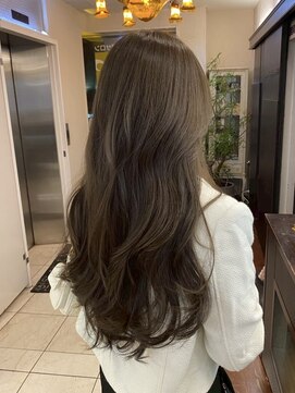 ナナナパレナ 梅田店(nanana parena) 大人かわいいベージュ×くすみ髪質改善透明感カラー