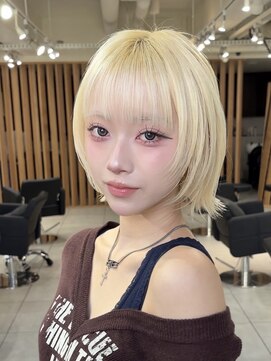 メゾンアクア 表参道(Maison ACQUA) レイヤーボブ/切りっぱなし/ウルフ/ハッシュボブ/ミディアム