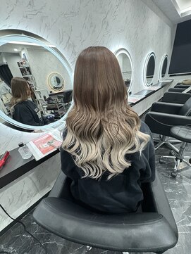 カルフール ロコ 草加西口店(Carrefour LOCO) グラデーション、エクステ