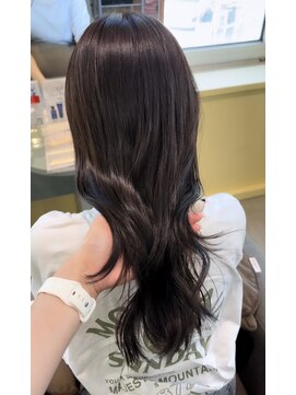 ロンドリゼル 札幌(Lond RiseL) ＊透明感ダークアッシュ ミディアムレイヤーカット