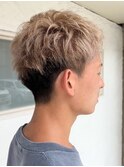 刈り上げ/波巻ツイストスパイラル/フェザーパーマ/サーフカール