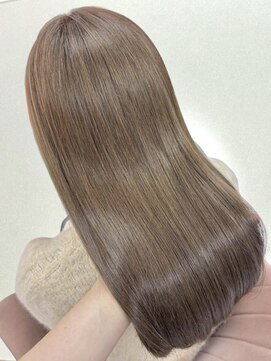 ディスイズ(thisis) 髪質改善縮毛矯正/ベージュブラウン【thisis moe】