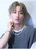ニュアンスパーマ/波巻きツイストスパイラル[新宿/メンズ/men's]