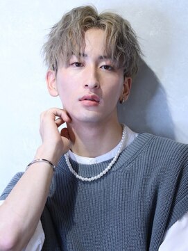 men's salon es. 新宿 メンズカット/メンズパーマ/メンズヘア【メンズサロン エス】 ニュアンスパーマ/波巻きツイストスパイラル[新宿/メンズ/men's]