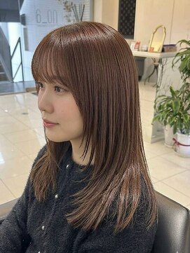 ノア(no_a) 春色ブラウンカラー×レイヤー