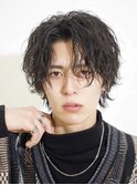 熊本ツイストスパイラル波巻きシャドウセンターパート