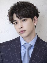 メンズヘア専門MA-IKI本厚木髪と頭皮改善サロン【4月16日 NEWOPEN(予定)】 レイヤーマッシュ波巻きシャドウパーマ眉カット/メイキー本厚木