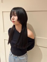ビーハイブアヴェダ PARCO2店(BEHIVE AVEDA) ロングウルフ【三橋由奈】