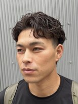 フランクスバーバーリザーブ 人形町店(FRANK’S BARBER RESERVE)&nbsp;MEN’S/ニュアンスパーマ/ニュアンスウルフ/人形町　y