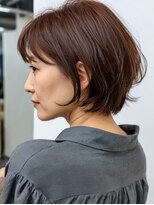 テーラヘアー 我孫子店(TELA HAIR)&nbsp;白髪染め×ふんわり大人ショート【TELA HAIR 我孫子店】