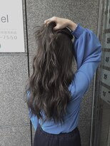 ウィクシー(wixy)&nbsp;wixy 深グレージュフェザーロング