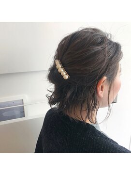 ツバメ ヘアー(TSUBAME HAIR) チャコールベージュ×アレンジボブ