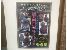 美容室 シュールの雰囲気（オリーブ、シアバター、ホホバオイル配合のストレート12560円！）