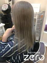 ヘアメイクゼロ 坂戸駅前店(hairmake zero) ケラスターゼ　アディクシー　シルバーホワイト