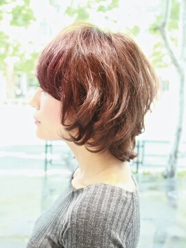 ヘアメイク フレンシア(hair make flencia) ヘルシーレディッシュミディアム