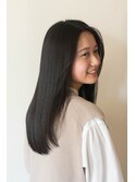 美髪ストレート