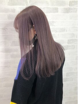 アヴァンス 京橋店(AVANCE) ラベンダーグレーで可愛いさとモードさをミックスに