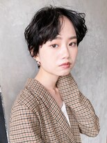 アイティーバイアルバム 松戸店(IT by ALBUM)&nbsp;ラフパーマ_メルティカラーくびれヘアビタミンカラー_8885