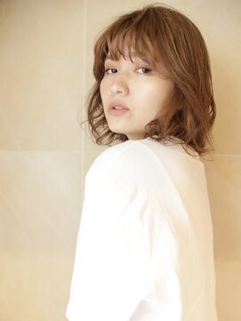 ヨファ ヘアー 芦屋店(YOFA hair) 大人かわいい小顔美髪こなれミディ0704