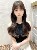 ロンドローズ 名古屋(Lond damaskRose)&nbsp;ショコラアッシュ イヤリングカラー ヨシンモリ　韓国　ショート