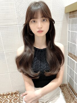 ロンドローズ 名古屋(Lond damaskRose) ショコラアッシュ イヤリングカラー ヨシンモリ　韓国　ショート