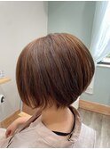 前下りボブ