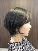 20代30代大人可愛い小顔ショートボブ#ミツイショート
