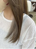 ラプトヘア(Rapt.HAIR) ホワイトベージュのイヤリングカラー☆★