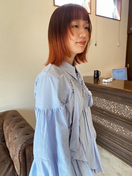 ショウビット(Show Bit) ロブヘア　顔周りあり