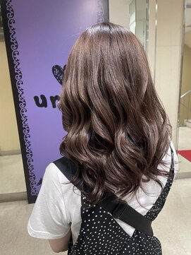 アンリップ ジー(salon unripＧ) h.i #ピンクモカブラウン