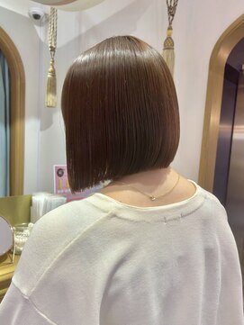 ロンドアベニール 北千住(Lond avenir) 美髪縮毛矯正きりっぱなしボブ☆ボブ/インナーカラー[北千住]