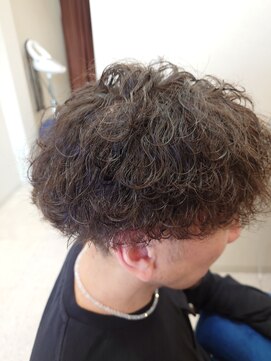 ガレリアエレガンテ 尾張旭店(GALLARIA Elegante) メンズ×波巻きパーマ