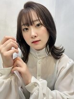 メイカ(MEIKA)&nbsp;”韓国風レイヤー×ヴァイオレットベージュ”　なかもと はな