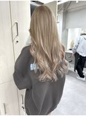 ブロンドベージュ×シールエクステ/担当rui