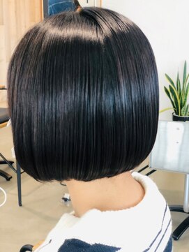 グランデュール 東静岡池田店(GRANDEUR) 大人マッシュショート丸みショート黒髪ショートベリーショート