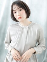 ドクターズ サロン ラブ(Dr's Salon LAB)&nbsp;ミストバング小顔シンプルツヤ髪ショートボブl古河20代30代40代