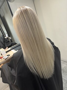 ラフ 難波店(LAFF) #黒髪#ボブルフ#ネビージュ#小顔#ワンレン