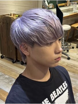 リスタバイネオリーブ 浅草(Re:sta by neolive) メンズカット/初ブリーチ/ダブルカラー韓国ヘアハイトーンカラー