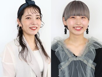 リリー(Rilie)の写真/似合わせレイヤーカットや髪と頭皮のケアについてとっても詳しい女性スタイリスト在籍。マンツーマン施術◎
