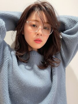 マイラ 銀座(myla) 似合わせカットメルティカラーフェミニンウェーブミディアムボブ