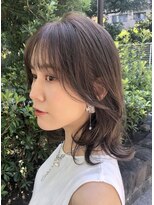 ビュートリアム 広尾(BEAUTRIUM)&nbsp;ミディアムヘア　ミディアムレイヤー　広尾　恵比寿　30代