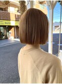 ボブ/ミルクティーベージュ